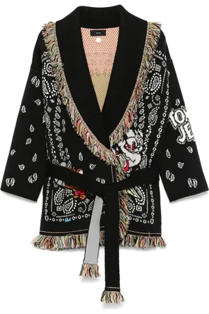Alanui Dames, Truien, Zwart, Maat: M
