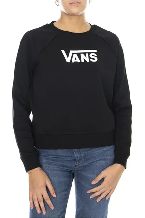 Vans Dames, Sweatshirts & Hoodies, Zwart, Maat: L Katoen