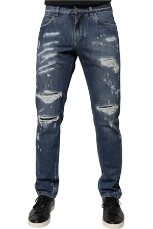 Dolce & Gabbana Heren, Jeans, Blauw, Maat: S Denim