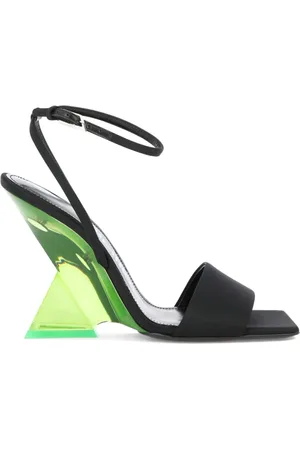 The Attico Dames, Schoenen, Zwart, Maat: 37 1/2 EU Leer