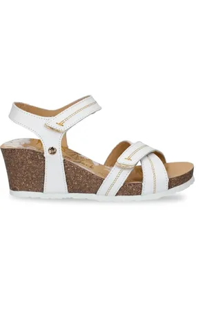Panama Jack Dames, Schoenen, Wit, Maat: 38 EU Leer