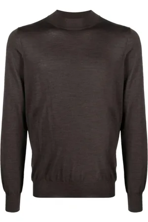 BARBA Heren, Truien, Bruin, Maat: 3XL Wol