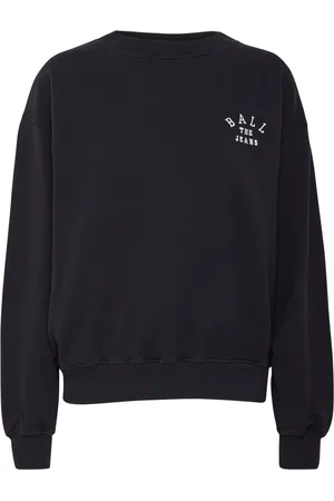 Ball Dames, Sweatshirts & Hoodies, Zwart, Maat: L Katoen