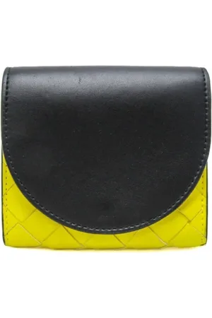 Bottega Veneta Dames, Pre-owned, Geel, Maat: ONE Size Leer