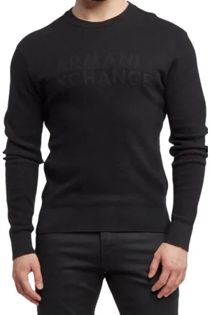 Armani Exchange Heren, Sweatshirts & Hoodies, Zwart, Maat: XS