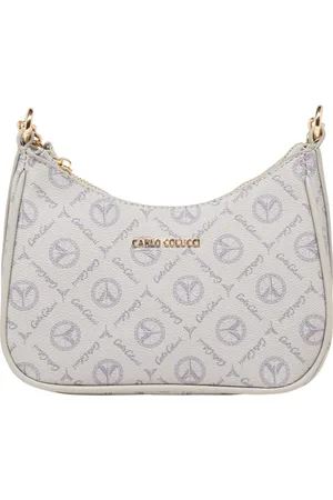 Carlo Colucci Dames, Tassen, Grijs, Maat: ONE Size