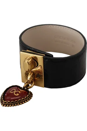 Dolce & Gabbana Dames, Accessoires, Zwart, Maat: ONE Size Leer