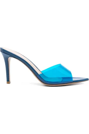 Gianvito Rossi Dames, Schoenen, Blauw, Maat: 37 1/2 EU