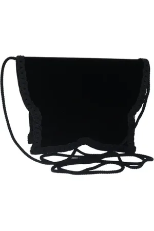 Saint Laurent Dames, Pre-owned, Zwart, Maat: ONE Size Velours