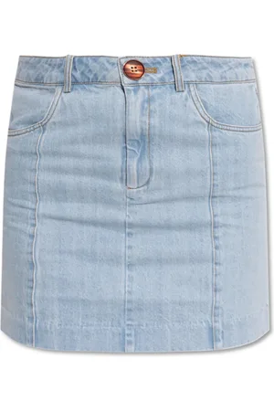 Gestuz Dames, Rokken, Blauw, Maat: S Denim