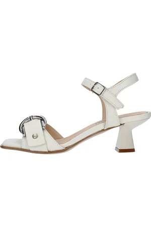 Janet&Janet Dames, Schoenen, Wit, Maat: 40 EU Leer