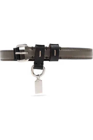 Maison Margiela Dames, Accessoires, Grijs, Maat: 70 CM Leer
