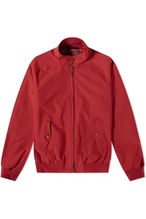 Baracuta Heren, Jassen, Rood, Maat: 3XS Katoen