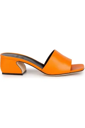 Sergio Rossi Dames, Schoenen, Oranje, Maat: 37 EU