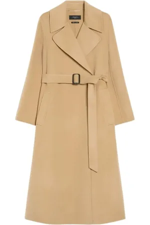 Max Mara Dames, Mantels, , Maat: M Wol