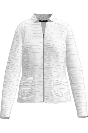 Frank Walder Dames, Jassen, Wit, Maat: 4XL