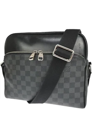 LOUIS VUITTON Dames, Pre-owned, Zwart, Maat: ONE Size Tweed