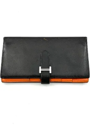 Hermès Dames, Pre-owned, Zwart, Maat: ONE Size Leer