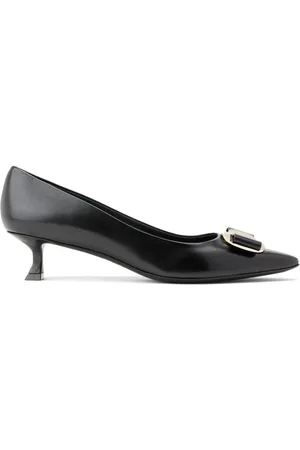 Salvatore Ferragamo Dames, Schoenen, Zwart, Maat: 37 EU
