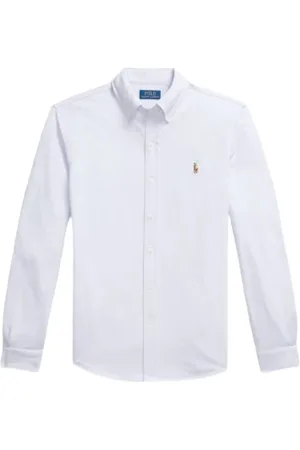 Ralph Lauren Heren, Overhemden, Paars, Maat: L Katoen