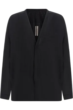 Rick Owens Heren, Overhemden, Zwart, Maat: M Wol