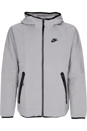 Nike Heren, Jassen, Grijs, Maat: XL Nylon