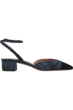 Aquazzura Dames, Schoenen, Blauw, Maat: 37 EU