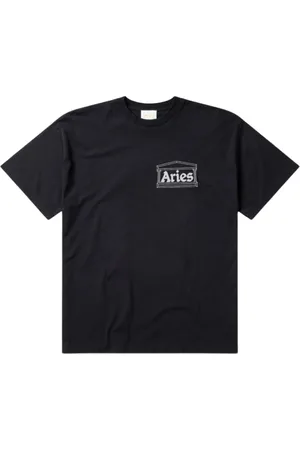 ARIES Heren, Tops, Zwart, Maat: M Katoen