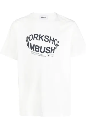 AMBUSH Heren, Tops, Wit, Maat: S Katoen