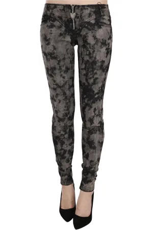 Roberto Cavalli Dames, Jeans, Veelkleurig, Maat: W26 Denim