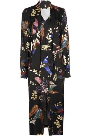 Caroline Biss Dames, Jurken, Veelkleurig, Maat: XL Viscose