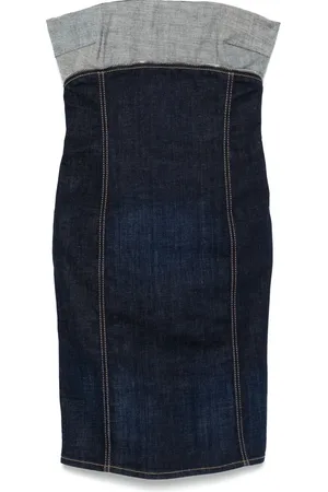 Dsquared2 Dames, Jurken, Blauw, Maat: S