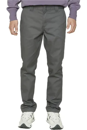 Dickies Heren, Broeken, Grijs, Maat: W30 L34 Katoen