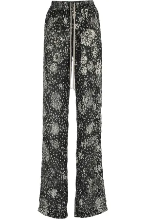 Rick Owens Dames, Broeken, Zwart, Maat: S
