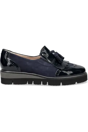 SANGIORGIO Dames, Schoenen, Blauw, Maat: 37 1/2 EU Leer