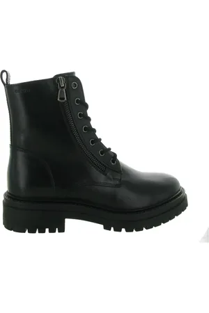 Geox Dames, Schoenen, Zwart, Maat: 38 EU Leer