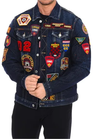 Dsquared2 Heren, Jassen, Veelkleurig, Maat: L Denim