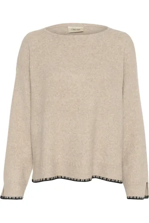 Cream Dames, Truien, , Maat: L Wol