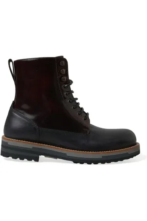 Dolce & Gabbana Heren, Schoenen, Zwart, Maat: 41 1/2 EU Leer