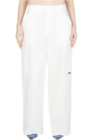 Alexander Wang Dames, Broeken, Wit, Maat: L