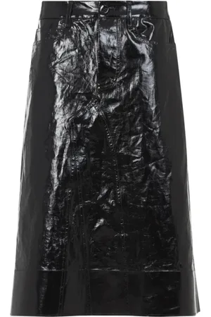 Jil Sander Dames, Rokken, Zwart, Maat: S Linnen