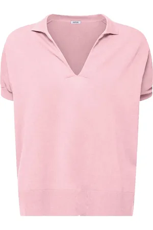 Aspesi Dames, Tops, Roze, Maat: XS Katoen