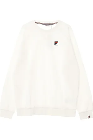 Fila Heren, Sweatshirts & Hoodies, Wit, Maat: XL Katoen