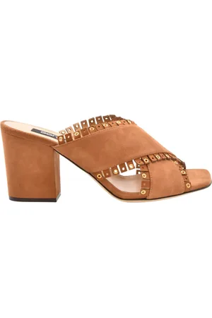 Sergio Rossi Dames, Schoenen, Bruin, Maat: 41 EU