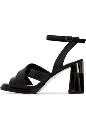 CESARE GASPARI Dames, Schoenen, Zwart, Maat: 37 EU Leer