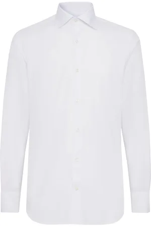 Boggi Milano Heren, Overhemden, Wit, Maat: XS Katoen