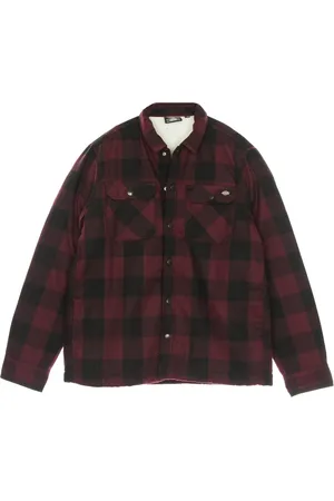 Dickies Heren, Overhemden, Bruin, Maat: XL Katoen