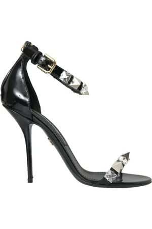 Dolce & Gabbana Dames, Schoenen, Zwart, Maat: 38 EU Leer