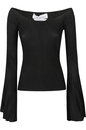 BLUMARINE Dames, Blouses & Shirts, Zwart, Maat: L