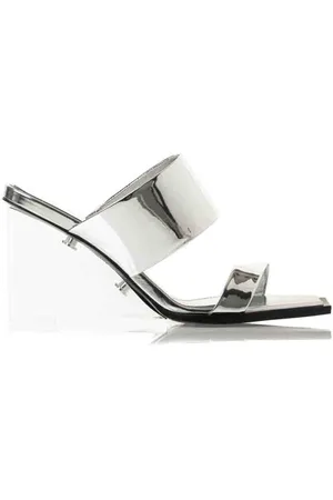 Alexander McQueen Dames, Schoenen, Grijs, Maat: 37 EU Leer